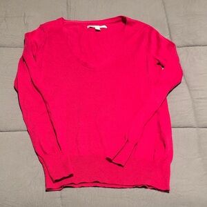 Old Navy Women's Bright Pink Scoop Neck Sweater